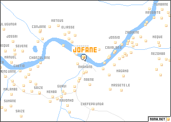 map of Jofane