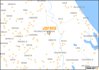 map of Jofane