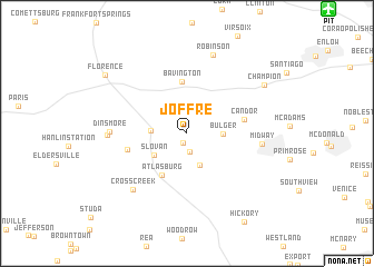 map of Joffre