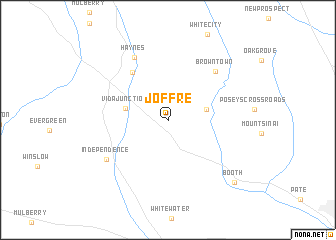 map of Joffre