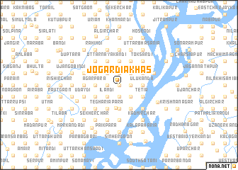 map of Jogārdia Khās