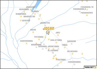 map of Jogār