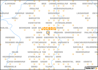 map of Jogbāid