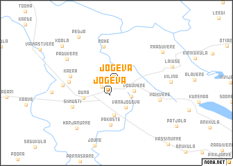 map of Jõgeva