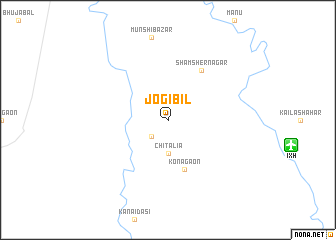 map of Jogibīl