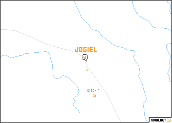 map of Jogiel