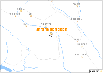 map of Jogindarnagar