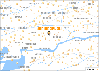 map of Jogindarwāli