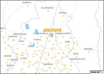 map of Jogīpura