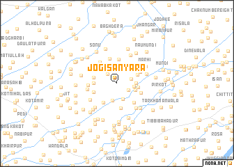 map of Jogi Sanyāra