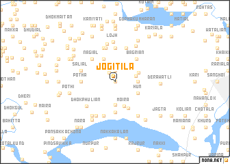 map of Jogi Tīla