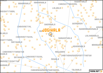 map of Jogīwāla