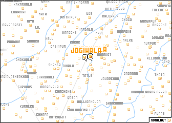 map of Jogīwāla