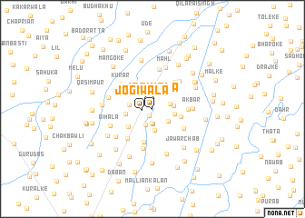 map of Jogīwāla