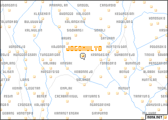 map of Jogomulyo