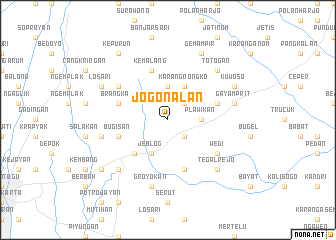map of Jogonalan