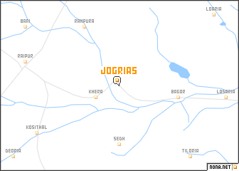 map of Jogrias