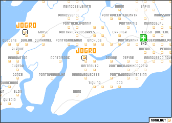 map of Jogró