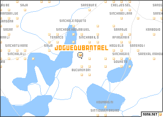 map of Joguedu Bantael