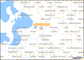 map of Johanisse