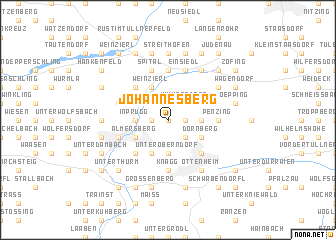 map of Johannesberg