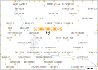 map of Johannisberg