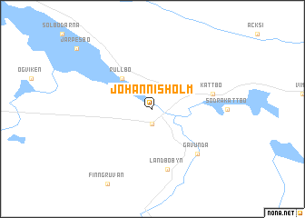 map of Johannisholm