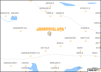 map of Johannislund