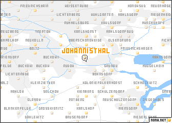 map of Johannisthal