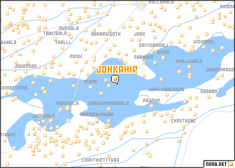 map of Johk Ahīr