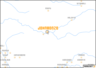 map of John Bonzo