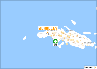 map of John Oley