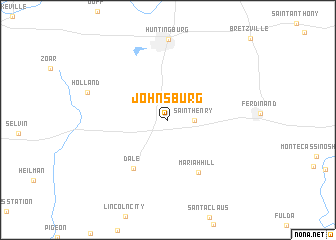 map of Johnsburg