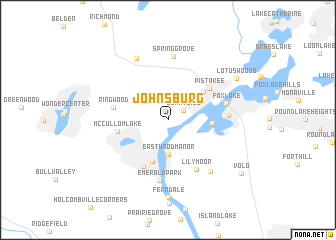 map of Johnsburg