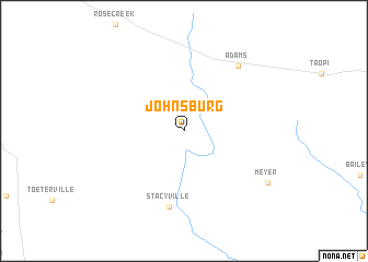 map of Johnsburg