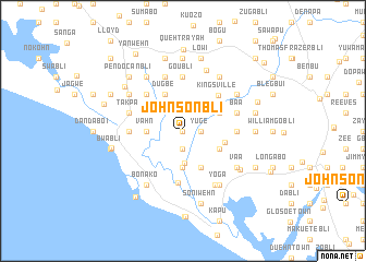 map of Johnsonbli