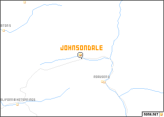 map of Johnsondale