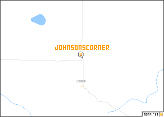 map of Johnsons Corner