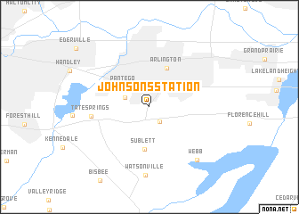 map of Johnsons Station