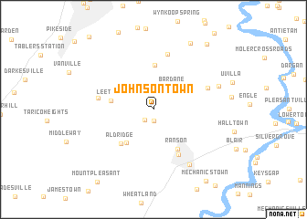 map of Johnsontown