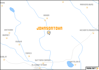 map of Johnsontown