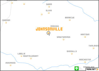 map of Johnsonville