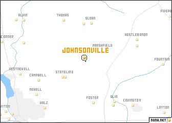 map of Johnsonville