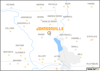 map of Johnsonville