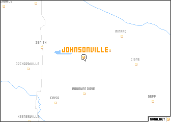 map of Johnsonville