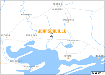Johnsonville (Australia) map