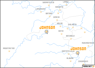 map of Johnson