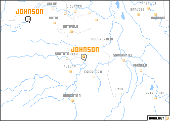 map of Johnson