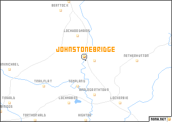 map of Johnstonebridge