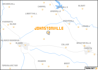 map of Johnstonville